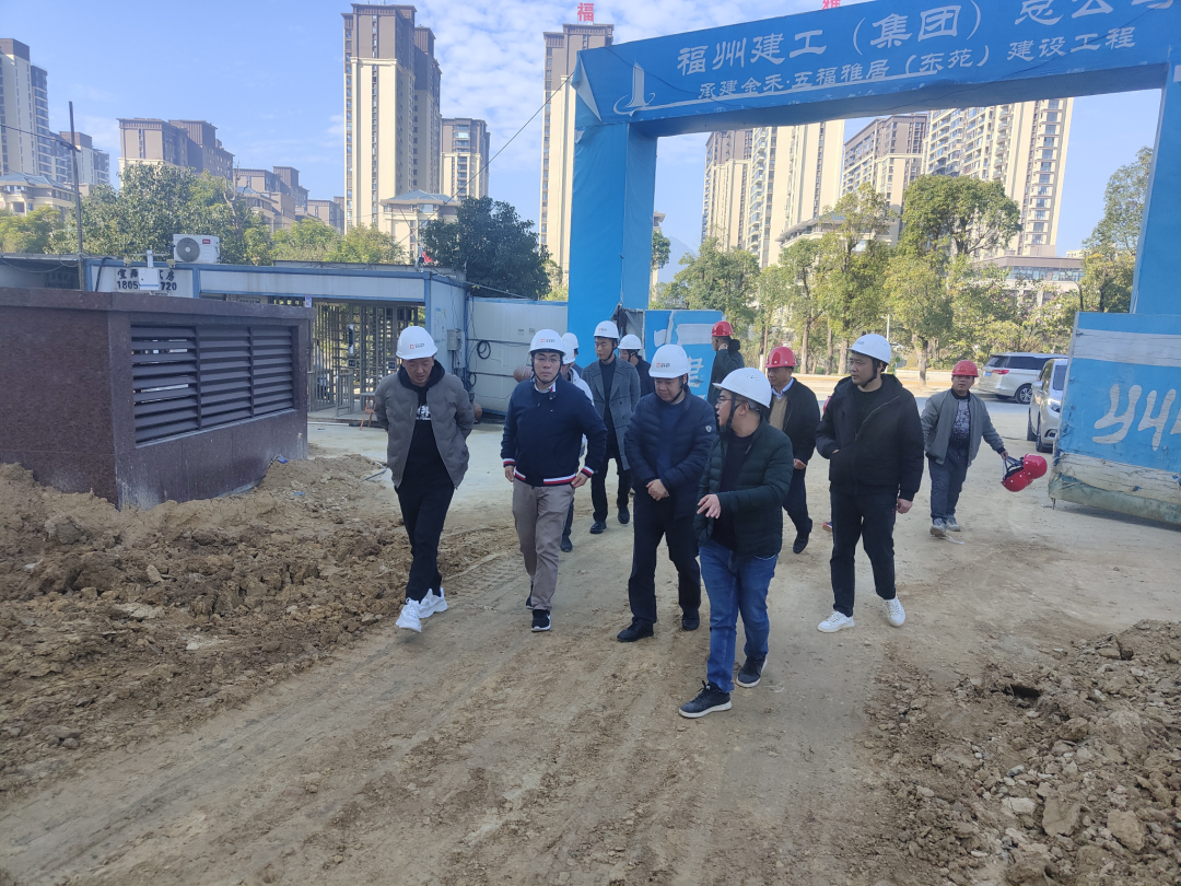 市众彩网公司向导赴金禾公司各在建项目开展农民工人为督查和清静、质量调研指导