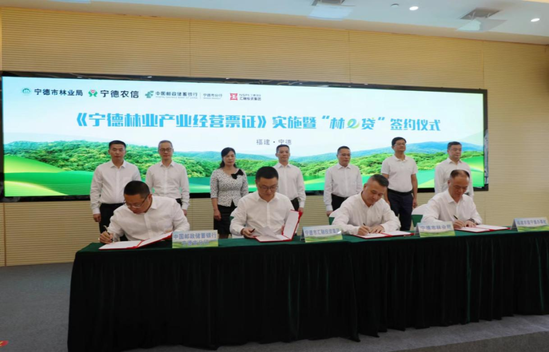 宁德林业工业谋划票证暨“林e贷”签约启动仪式乐成举行