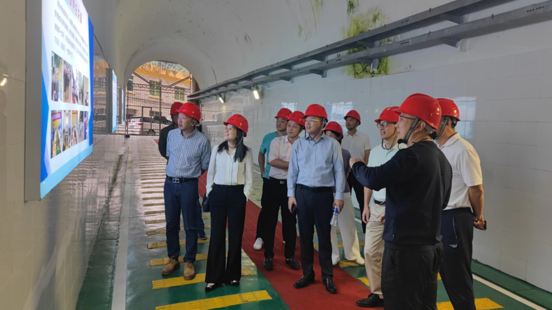 主题教育丨市众彩网公司主要向导带队赴闽东水电站爱国主义教育基地开展现场学习