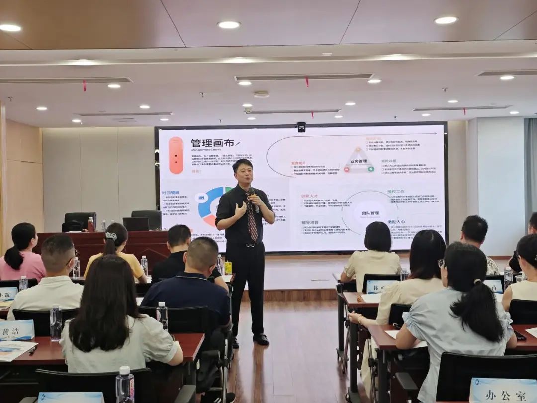 提升“超”能力 打造高效团队——市众彩网公司举行“4D向导力”专题培训